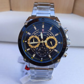 خرید ساعت مردانه سه موتور کیدمن فول تایم نقره ای