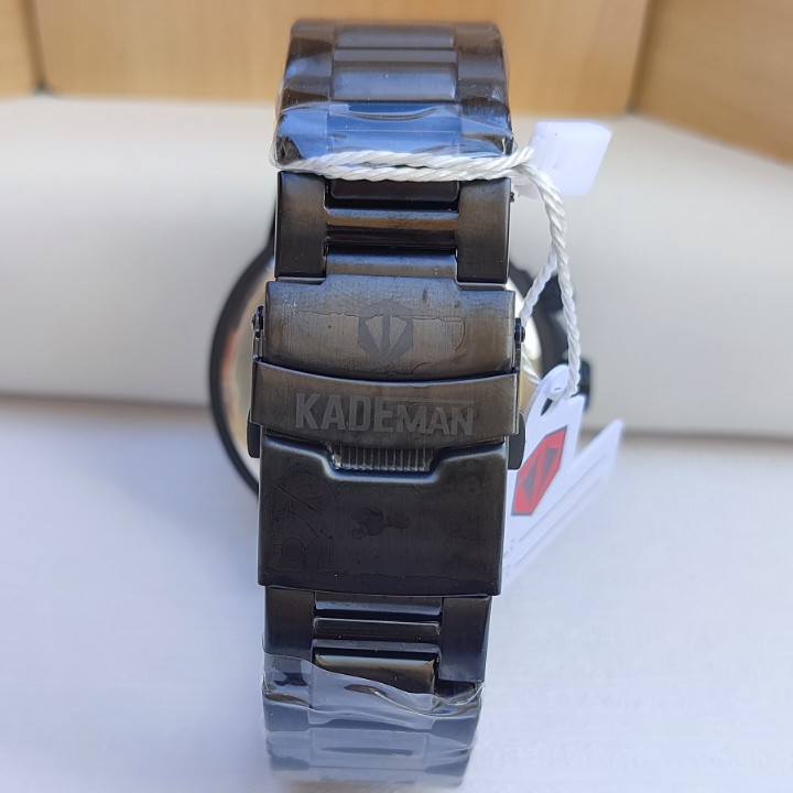 خرید ساعت مردانه مشکی استیل