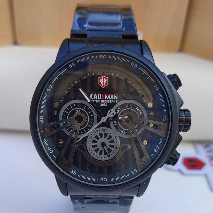 خرید ساعت مردانه سه موتور فعال کیدمن Kademan