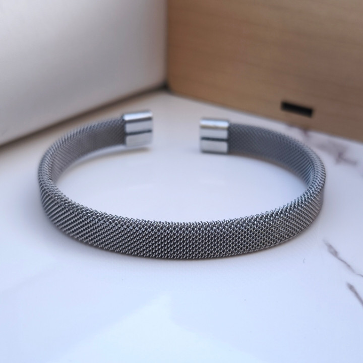 خرید بنگل پسرانه استیل رنگ ثابت شیک