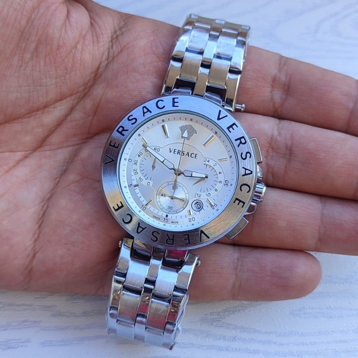 خرید ساعت مردانه ورساچه سه موتوره