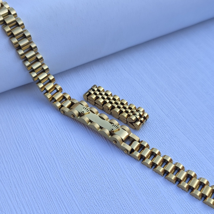 خرید دستبند طلایی مردانه شیک رنگ ثابت