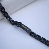 خرید دستبند مشکی پسرانه شیک