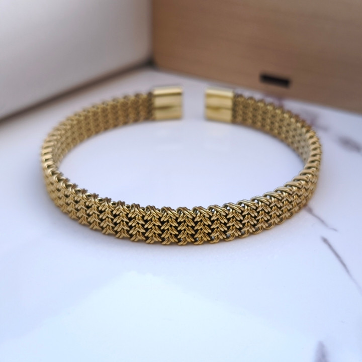 خرید بنگل طلایی پسرانه شیک