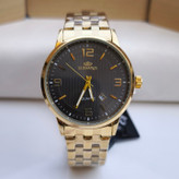 خرید ساعت طلایی مردانه الگانس استیل