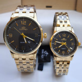 خرید ست ساعت دخترانه پسرانه طلایی استیل