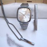 خرید ست ساعت دستبند گردنبند پسرانه شیک