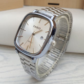 خرید ساعت کاسیو اولدمانی نقره ای