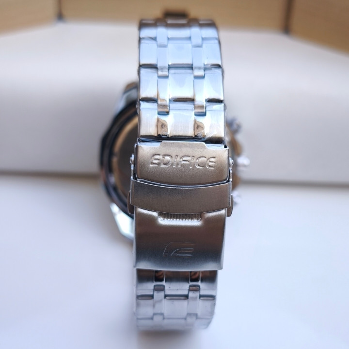 خرید ساعت استیل مردانه سه موتوره کاسیو ادیفایس