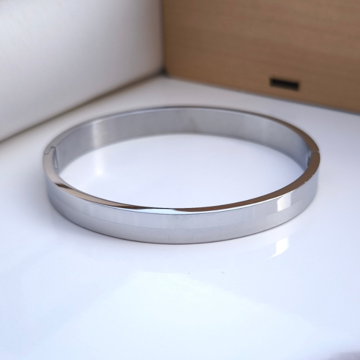 خرید دستبند مردانه استیل رنگ ثابت شیک