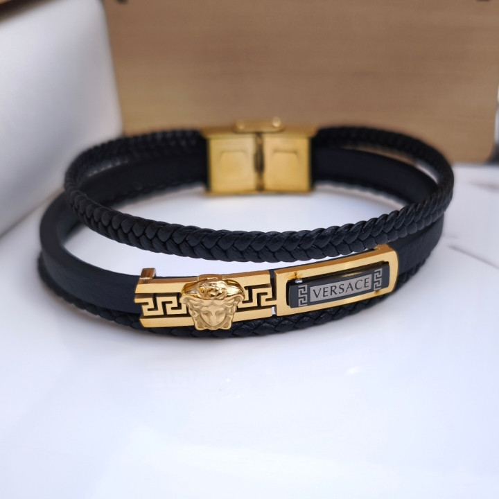 دستبند چرمی مردانه شیک