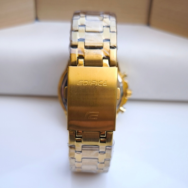 خرید ساعت کاسیو ادیفایس مردانه سه موتور طلایی