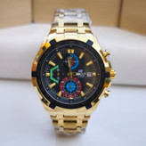 خرید ساعت طلایی مردانه سه موتوره کاسیو ادیفایس