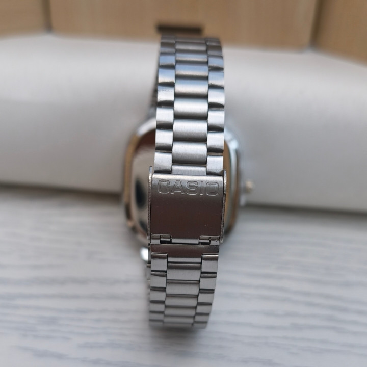 خرید ساعت نقره ای مردانه استیل