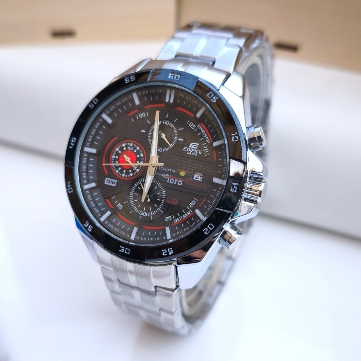 خرید ساعت کاسیو مردانه استیل سه موتور فعال