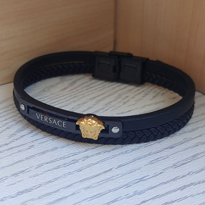 خرید دستبند چرمی مردانه چند دور