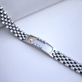 خرید دستبند مردانه شیک رنگ ثابت رولکس