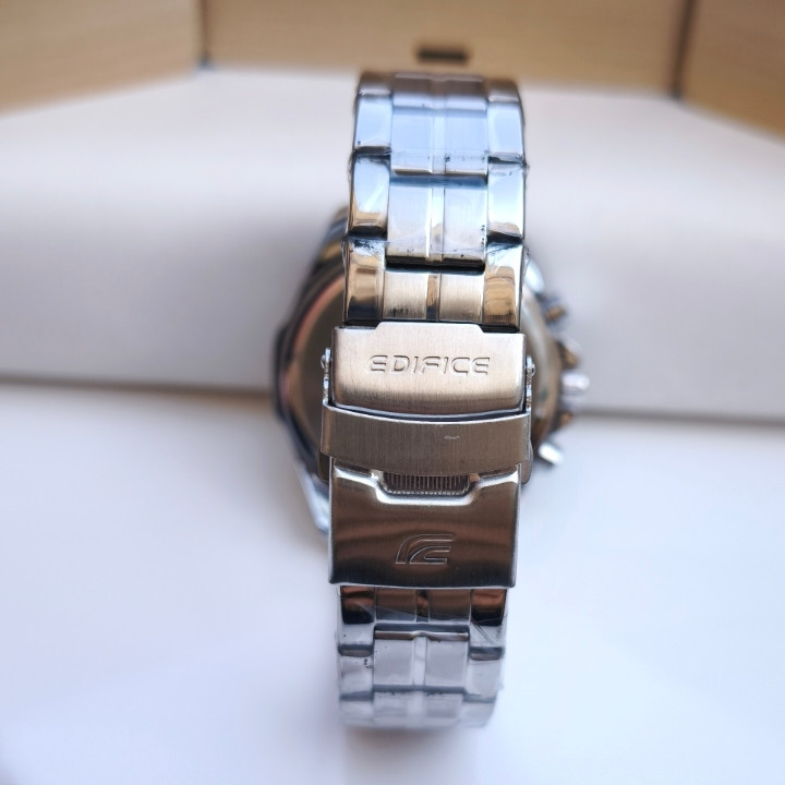 خرید ساعت استیل مردانه رنگ ثابت سه موتور فعال