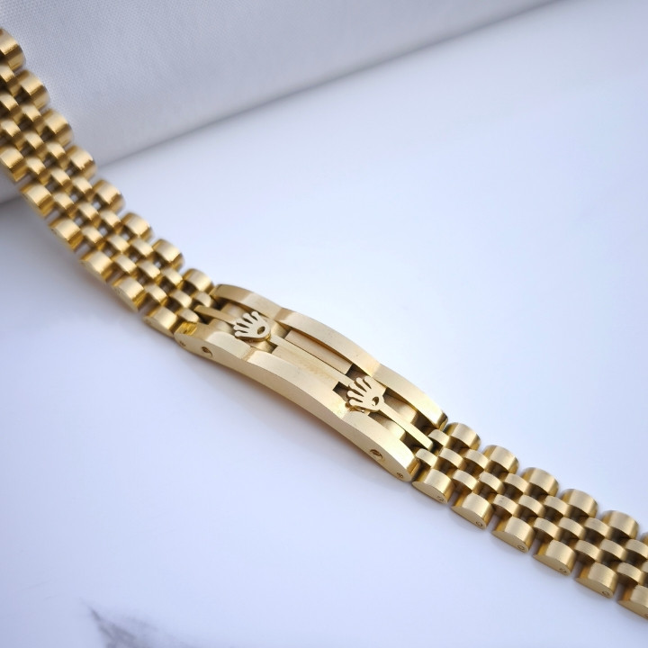 خرید دستبند طلایی مردانه شیک ارزان