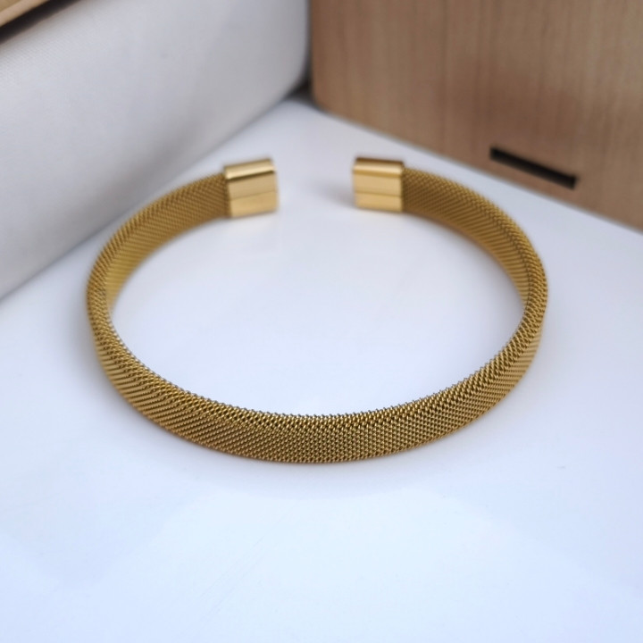 خرید بنگل پسرانه استیل رنگ ثابت حصیری فری سایز