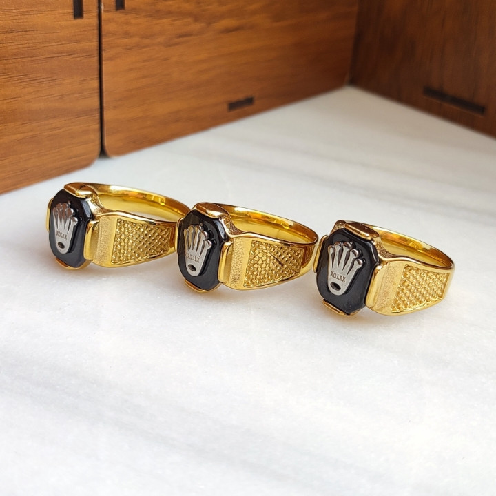 خرید انگشتر رولکس مردانه استیل رنگ ثابت