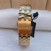 خرید ساعت استیل مردانه طلایی مناسب هدیه