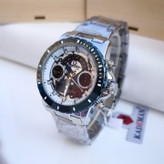 خرید ساعت دو زمانه مردانه استیل رنگ ثابت