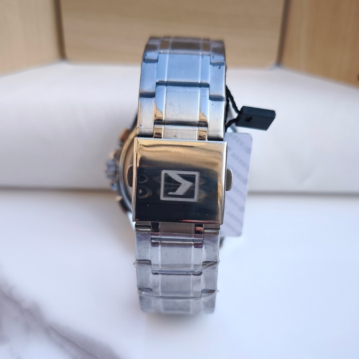 خرید ساعت استیل مردانه سه موتوره ارزان