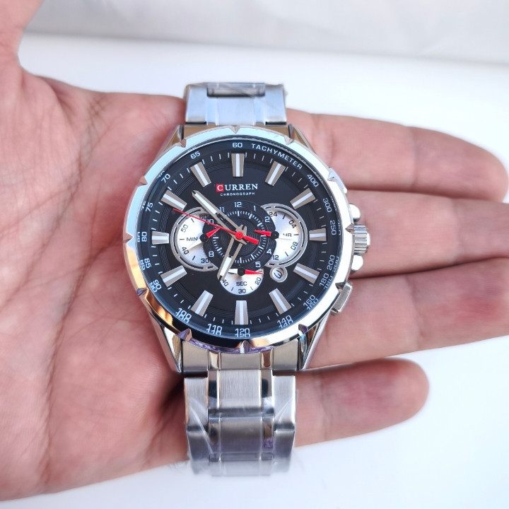 خرید ساعت مردانه شیک رنگ ثابت ارزان مناسب کادو تولد