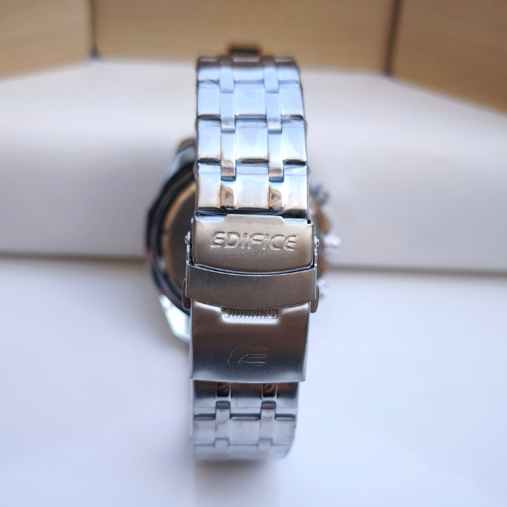 خرید ساعت استیل مردانه سه موتوره ارزان شیک کاسیو