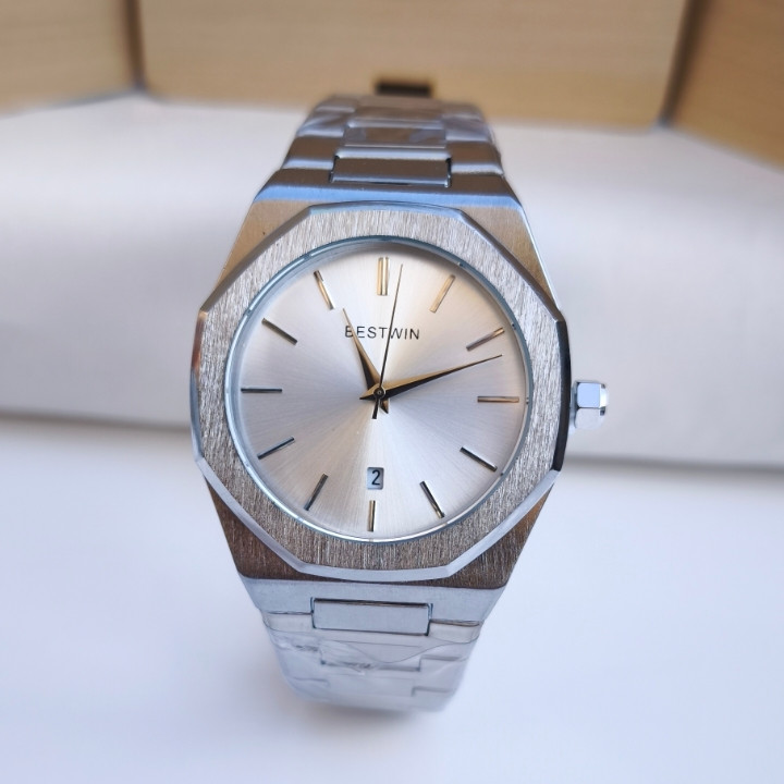 خرید ساعت کادویی مردانه استیل ارزان شیک