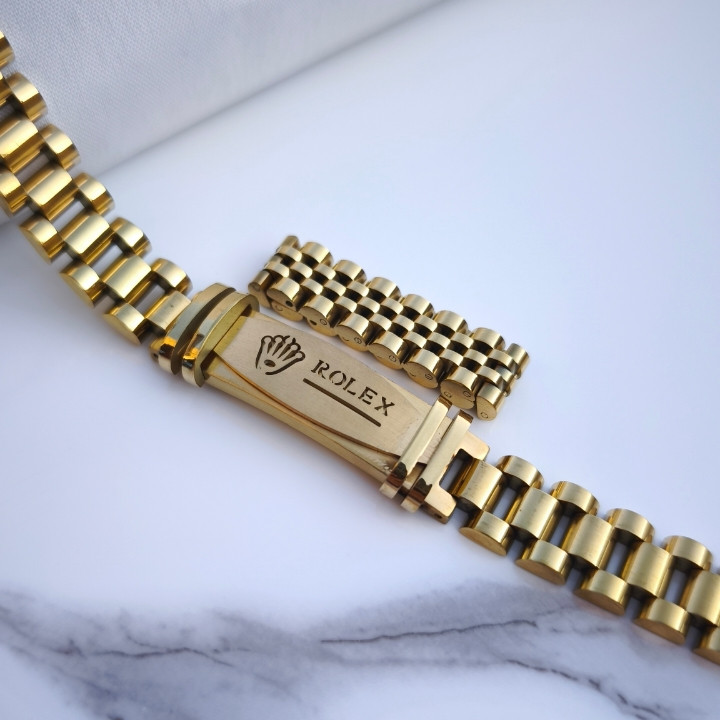 خرید ست رولکس مردانه طلایی استیل رنگ ثابت شیک ارزان