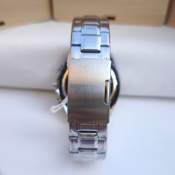 خرید ساعت استیل مردانه سه موتوره ارزان مناسب هدیه