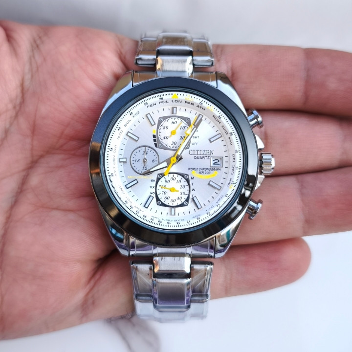 خرید ساعت مردانه سیتیزن سه موتور فعال شیک قیمت مناسب