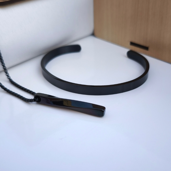 خرید ست اکسسوری مردانه مشکی قیمت مناسب