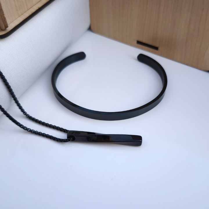 خرید بدلیجات مردانه مشکی رنگ ثابت شیک ارزان