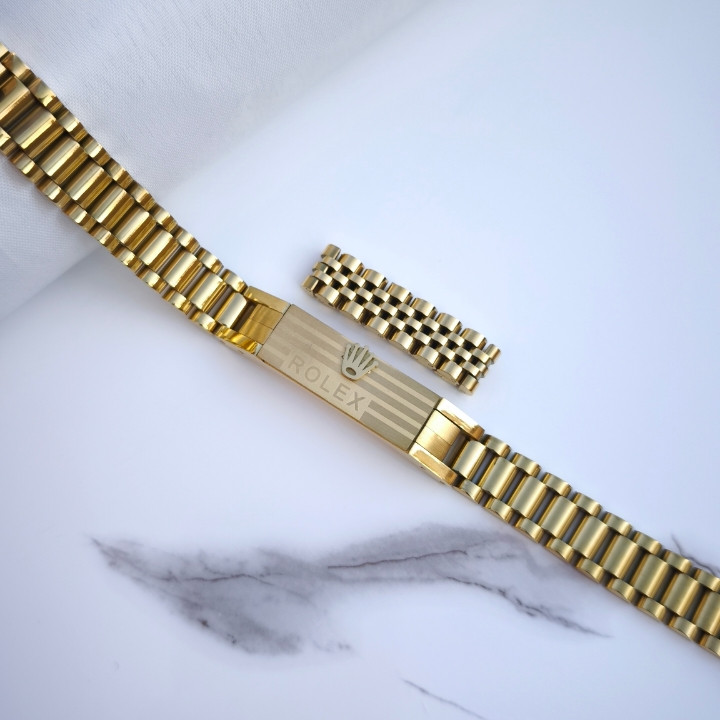 خرید ست انگشتر دستبند مردانه رولکس طلایی رنگ ثابت قیمت مناسب برای کادو