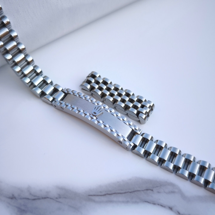 خرید ست دستبند انگشتر مردانه نقره ای استیل رنگ ثابت شیک ارزان