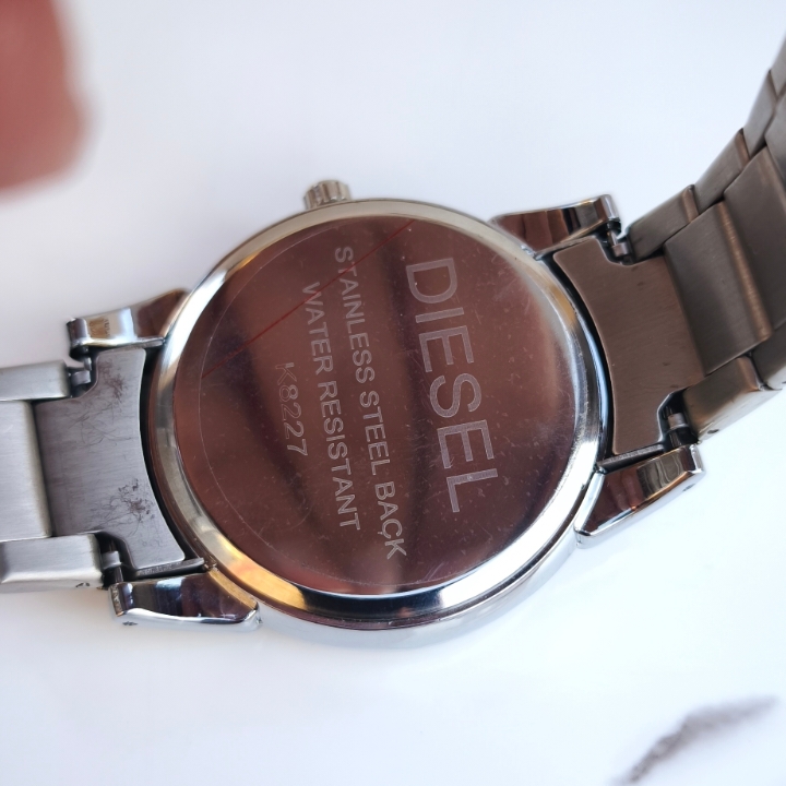 خرید ساعت دیزل استیل نقره ای مردانه شیک ارزان مناسب کادو