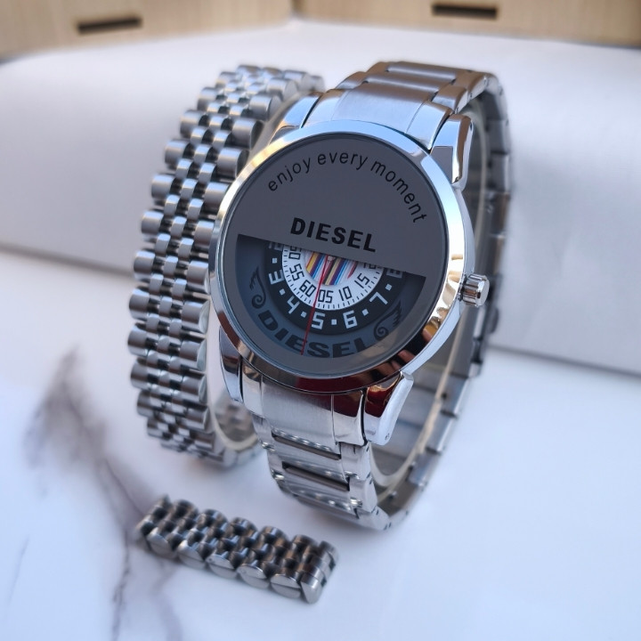 خرید ست ساعت دستبند انگشتر مردانه شیک ارزان مناسب کادو